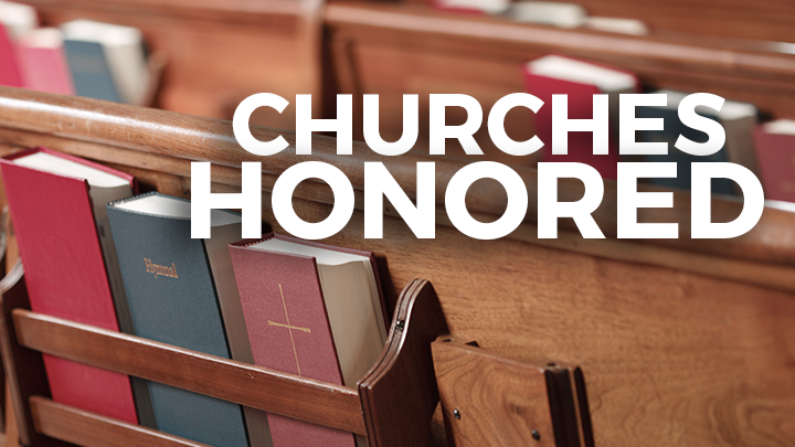 Churches Honored