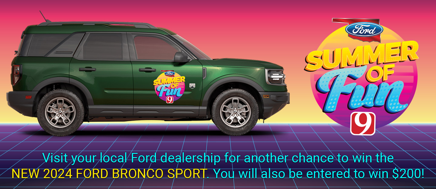 Win a Ford Bronco from News 9