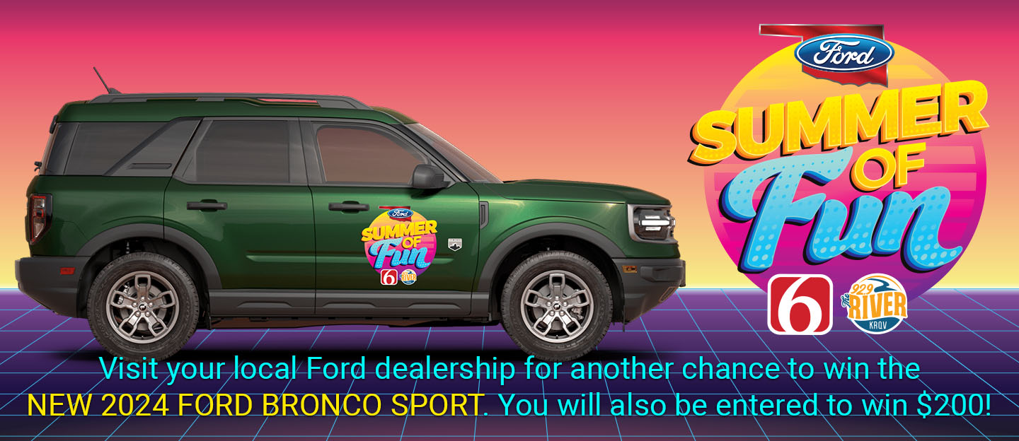 Win a NEW 2024 FORD BRONCO SPORT from News On 6